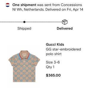 Gucci gg star-embroidered polo shirt